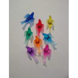 Unbranded 33 Ceramic Christmas Tree Bulbs Mixed Lot Of BIRDS, SEAHORSE, SHELLS, STARFISH,