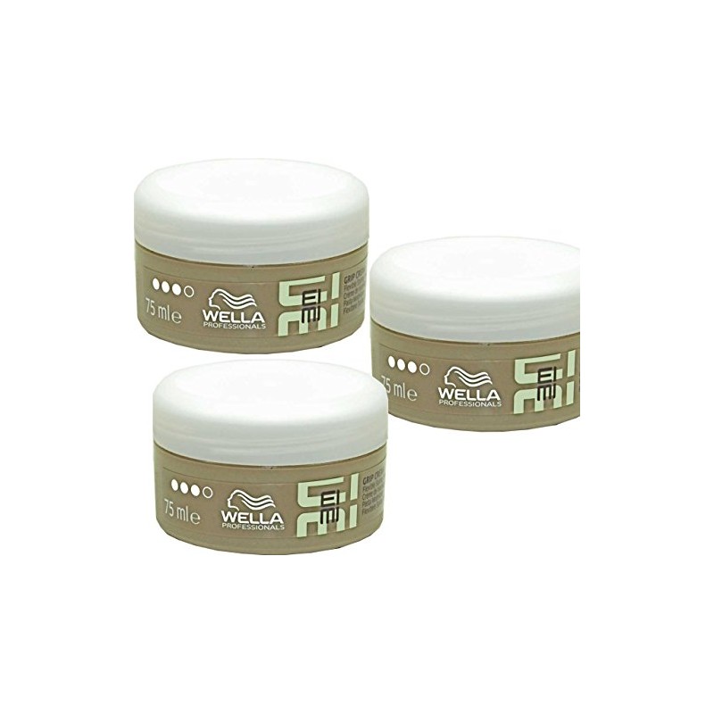 3 x WELLA EIMI GRIP CREAM Flexible Styling Cream 75