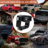 MOTAFAR 4 PCS Mounting Ladder Rack Clamps for pickup Truck