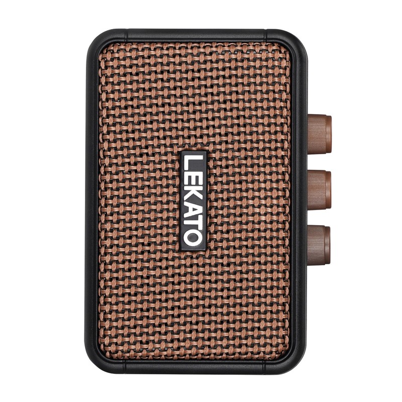 LEKATO Mini 5W Wireless Bluetooth Guitar Amp Amplifier Clean &