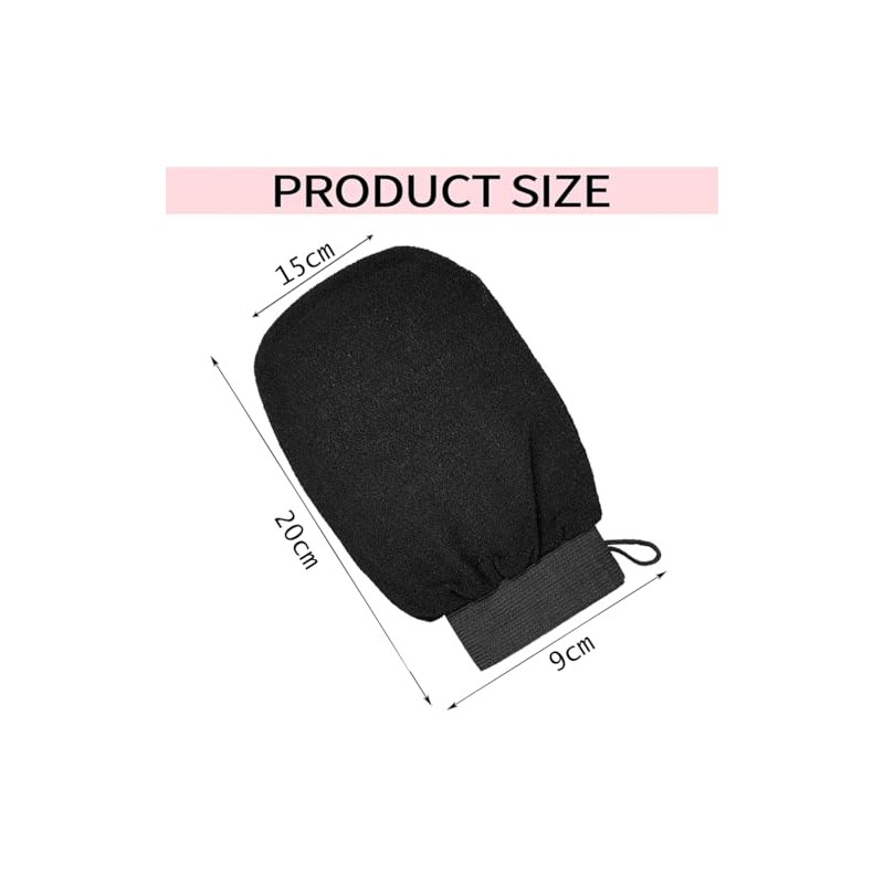 Exfoliating Gloves, Bath SPA Exfoliating Mitts Body Scrubber for Removing