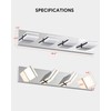 VONLUCE Bathroom Vanity Light Fixture, 4-Light Modern LED Vanity Light,