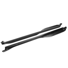 IKON MOTORSPORTS, Running Boards Compatible with 2018-2022 Toyota C-HR, Factory Style Unpainted Side Step Nerf Bars Pair Aluminum, 2018 2019 2020 2021