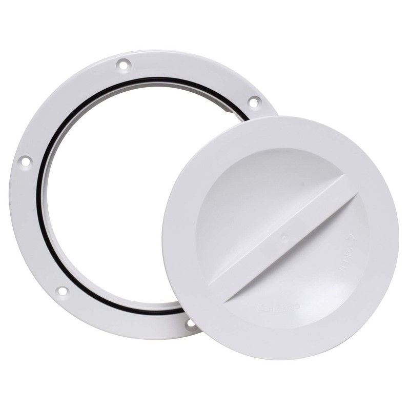 Valterra A10-2171VP Access Hatch (5″, White),1 Pack