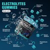 Electrolytes Gummies No Sugar, 120 Chewable Electrolyte Gummies with 6