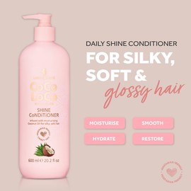 Lee stafford Coco Loco Shine Hair Conditioner, 16.9 Fl Oz