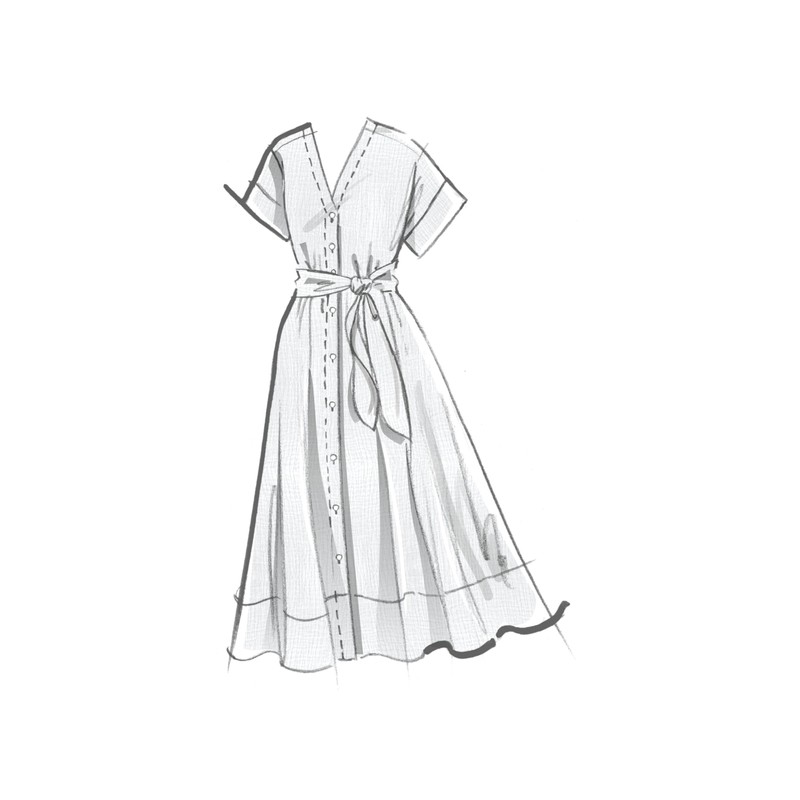 MCCALLS Sewing Pattern M8477Y5 Misses' Shirtdresses Y5 (18-20-22-24-26)