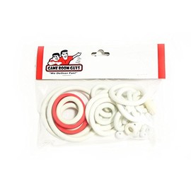 Game Room Guys Gottlieb Diamond Lady Pinball White Rubber Ring Kit