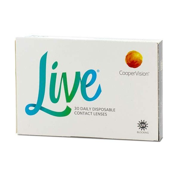 Live daily Disposable Daily Lenses Soft Pack of 30 /