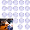 FUNNTY 20 Pcs Guitar Effects Pedal Footswitch Toppers, Guitar Effects