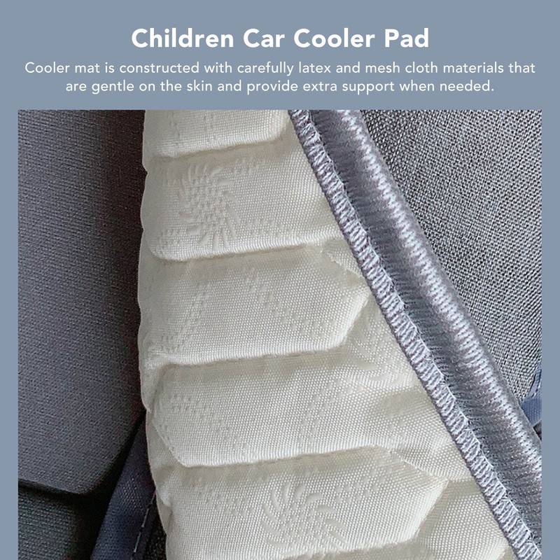 Baby Car Cooling Cushion Cartoon Pattern Universal Breathable Children Car