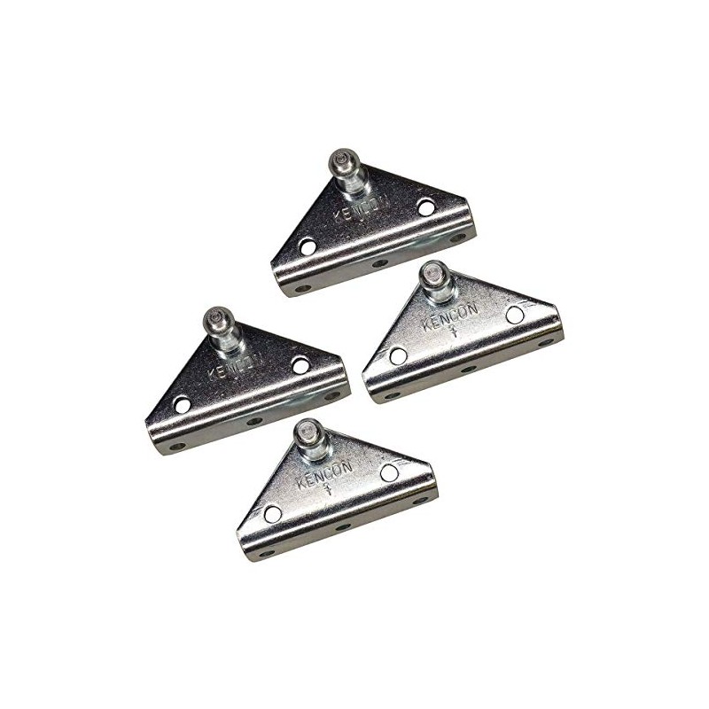 10MM Ball Stud Bracket for Gas Prop/Strut - 4 Pack