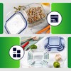 KADAX Glass Container with Lid, Food Container, Dishwasher Safe Food