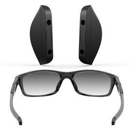 ToughAsNails Euro Fit Replacement Nose Pads for Oakley Mainlink/Mainlink XL OO9264 Sunglasses - Black Hard Base