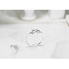 AeraVida Beautiful Olive Branch .925 Sterling Silver Wrap Around Ring,
