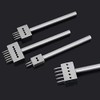 POWERTOOL Hole Punch Tools, 1PC Stitching Punching Diamond 4 Prong
