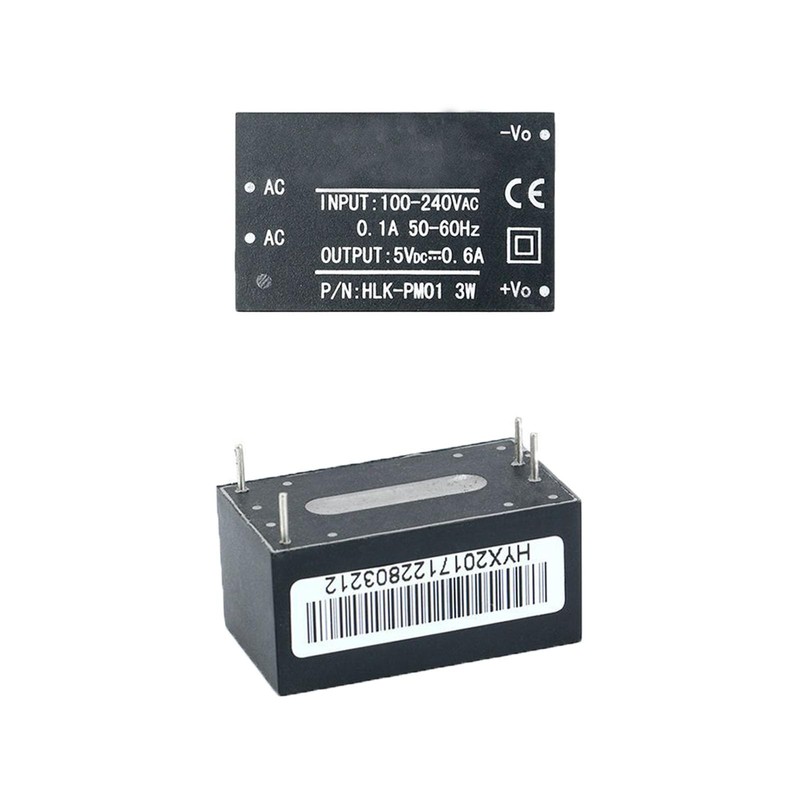3 x HLK-PM01 AC DC 220V to 5V Household Power