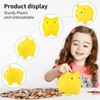 Emapoy Piggy Bank, Unbreakable Plastic Money Bank, Coin Bank for