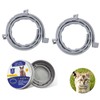 2 pcs Cat Collars,Infection Defense,Safe,Waterproof and Adjustable Cat Collars,Contains Natural