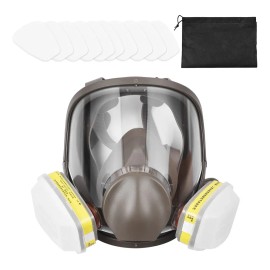 Mask Facepiece Reusable Full 6800 Respirator Painting And Of