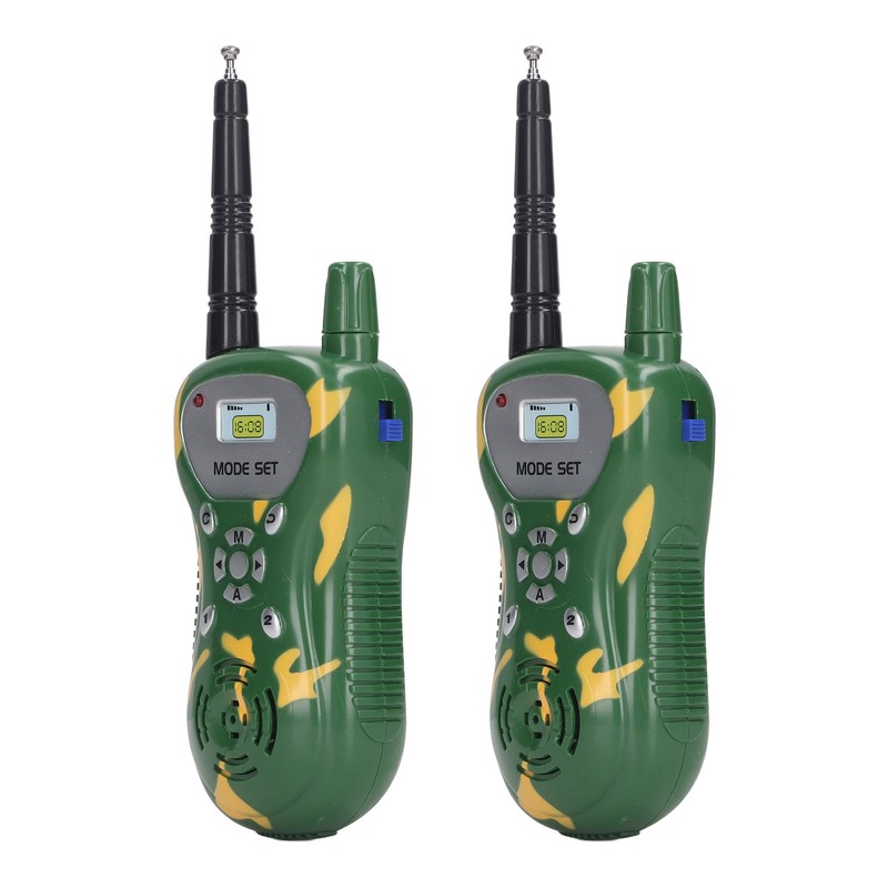 2pcs Radio Toy Clear Sound Long Range Interactive Handheld Radio