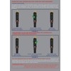 WORLDS BEST CABLES 15 CM RCA Cable Pair - Gotham
