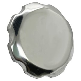 KDSG Metal Fuel Tank Cap for Coleman CT200U CT200U-EX Honda GX160 GX200 Baja MB165 MB200 Mini Bike, Chrome Finish Gas Cap, 37mm 168F, 5.5HP 6.5HP Mini Bikes, Mopeds, ATVs