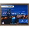 ArtToFrames 38.6x29.5 INCH/98x75 CM Gold Frame for 2000 Piece Puzzles.This