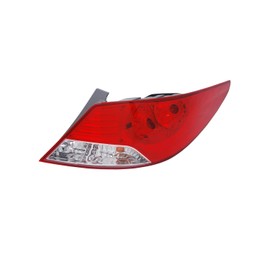 TYC Right Tail Light Assembly Compatible with 2012-2014 Hyundai Accent