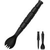 Haxrotin Tactical Spork with Hidden Knife – 3-in-1 Camping Tool