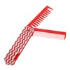 Outanaya Folding Travel Hair Comb Portable Wide Tooth Design Static