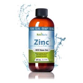 Zinc Líquido NutriNoche Crystalline Nano de 8 oz