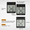Raddy WT-1 Outdoor Window Thermometer, IP44 Waterproof Indoor Outdoor Temperature
