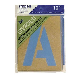 DURO 3360 Oil Board Stencil Pack, 10", Brown