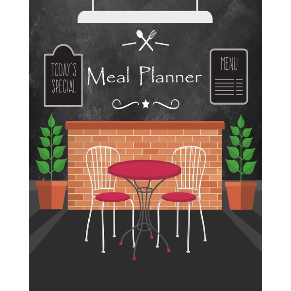 Meal Planner: : Weekly Menu Planner/Food Diary, Meal Prep/Shopping List,