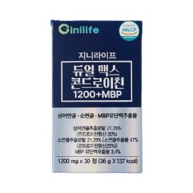 Genie Life Dual Max Chondroitin 1200MBP 30 tablets 1 box / 지니라이프 듀얼 맥스 콘드로이친1200MBP 30정 1박스