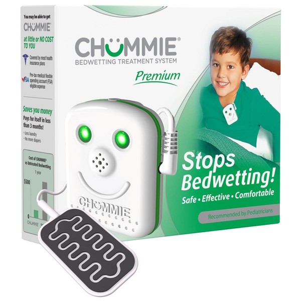 Chummie Premium Bedwetting Alarm with 8 Tones- Green
