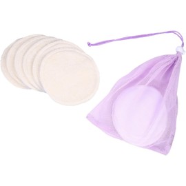 Alasum Almohadillas Antigalactorrea Lavables de Fibra de Bambú Juego de 6 Absorbentes y Protectoras para Lactancia Materna para Sujetador en Uso Diario