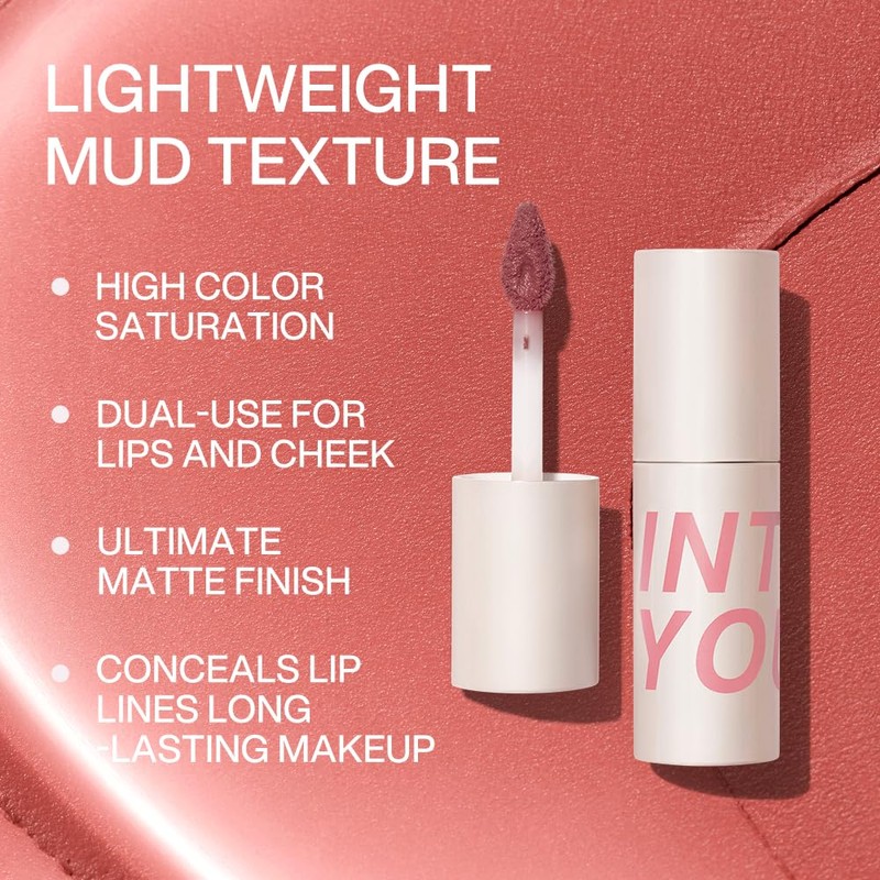 INTO YOU Liquid Matte Lipstick, Long-Lasting with Kiss-Proof, W1