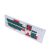 Keyboard Keycaps 123 Keys OEM Height Sublimation Process Ergonomic Design