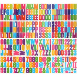 Operitacx Pegatinas De Letras Impermeables Autoadhesivas 24 Hojas De Vinilo Para BuzóN DecoracióN Multiuso Para Hogar Oficina Puertas Y Manualidades Diy
