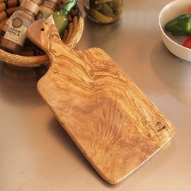 Arte Legno Wooden Cutting Board, Olive Wood, Made in Italy (Grande)