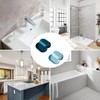 2-Pack Soap Dish Shower Soap Box Travel Soap Case with