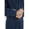 Yukirtiq Mens Denim Work Coveralls with Hood Heavy Duty Work