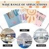 ROCEEI Pack of 4 Fluorescent Light Covers for Ceiling Lights,