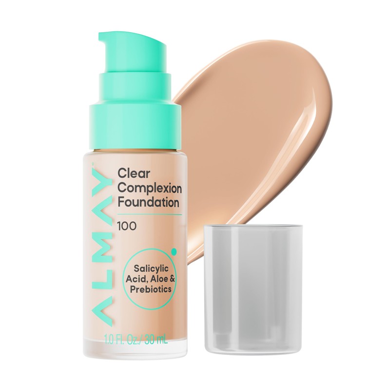 Base de maquillaje Almay Clear Complexion tono 100