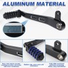 REARACE Motorcycle Brake Pedal + Shift Gear Lever Fit for