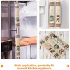 3piezas Guantes para Manija De Refrigerador Fundas Protectoras para Manijas