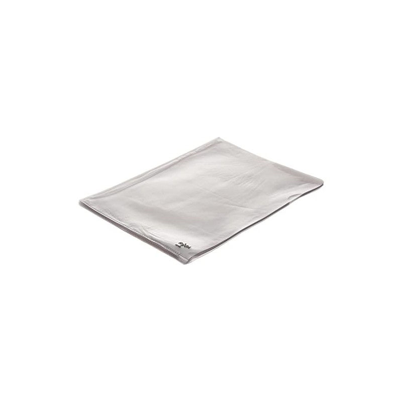 Rexel Nyrex Premium A4 Document Folder, Clear Embossed, 100mic, Cut