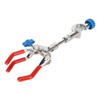 3 Prong Lab Clamp with Rubber Coating Pressure Adjustment 3